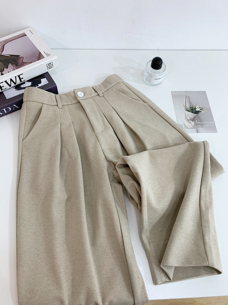 Pantalon Harem à Effet Drapé
