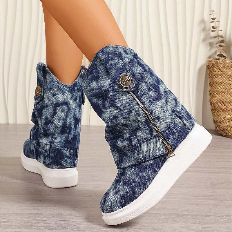 Bottines Décontractées Esprit Moderne