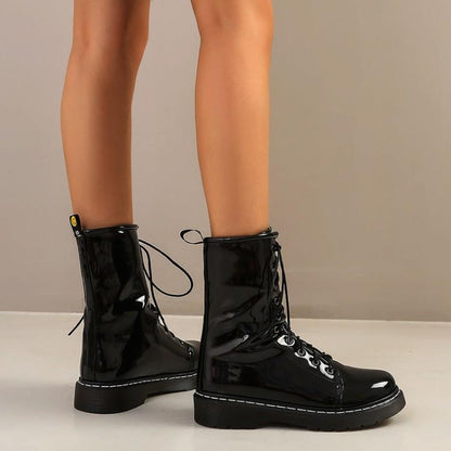 Bottes Montantes Style Contemporain