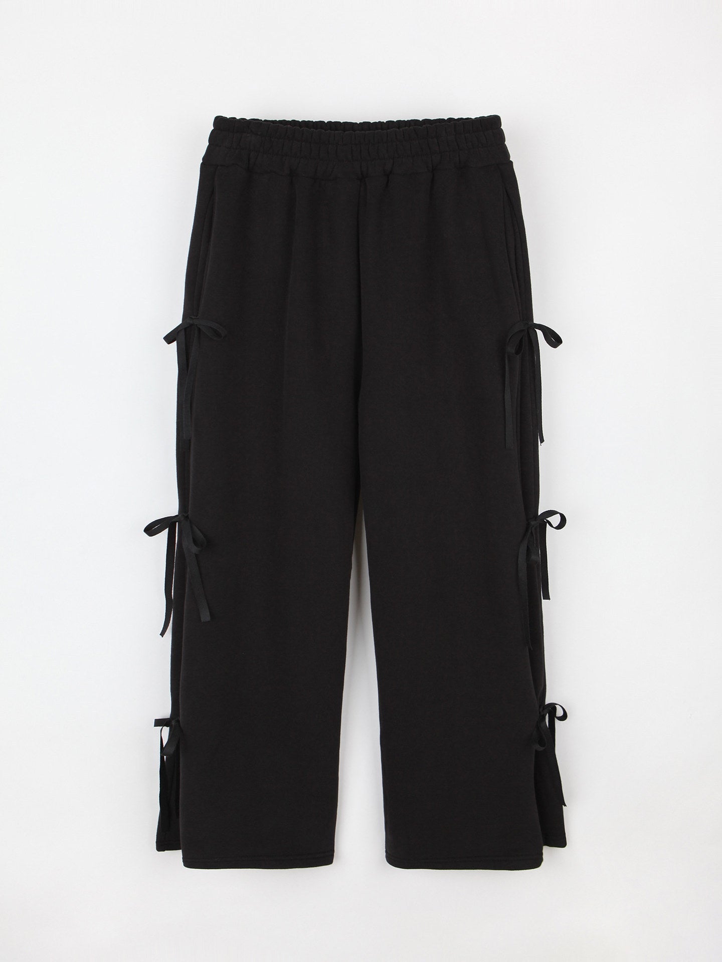 Pantalon ample à nœuds latéraux style urbain