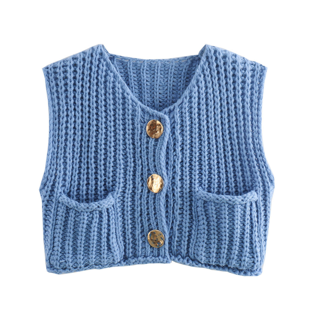 Cardigan Décontracté Tricoté et Oversize