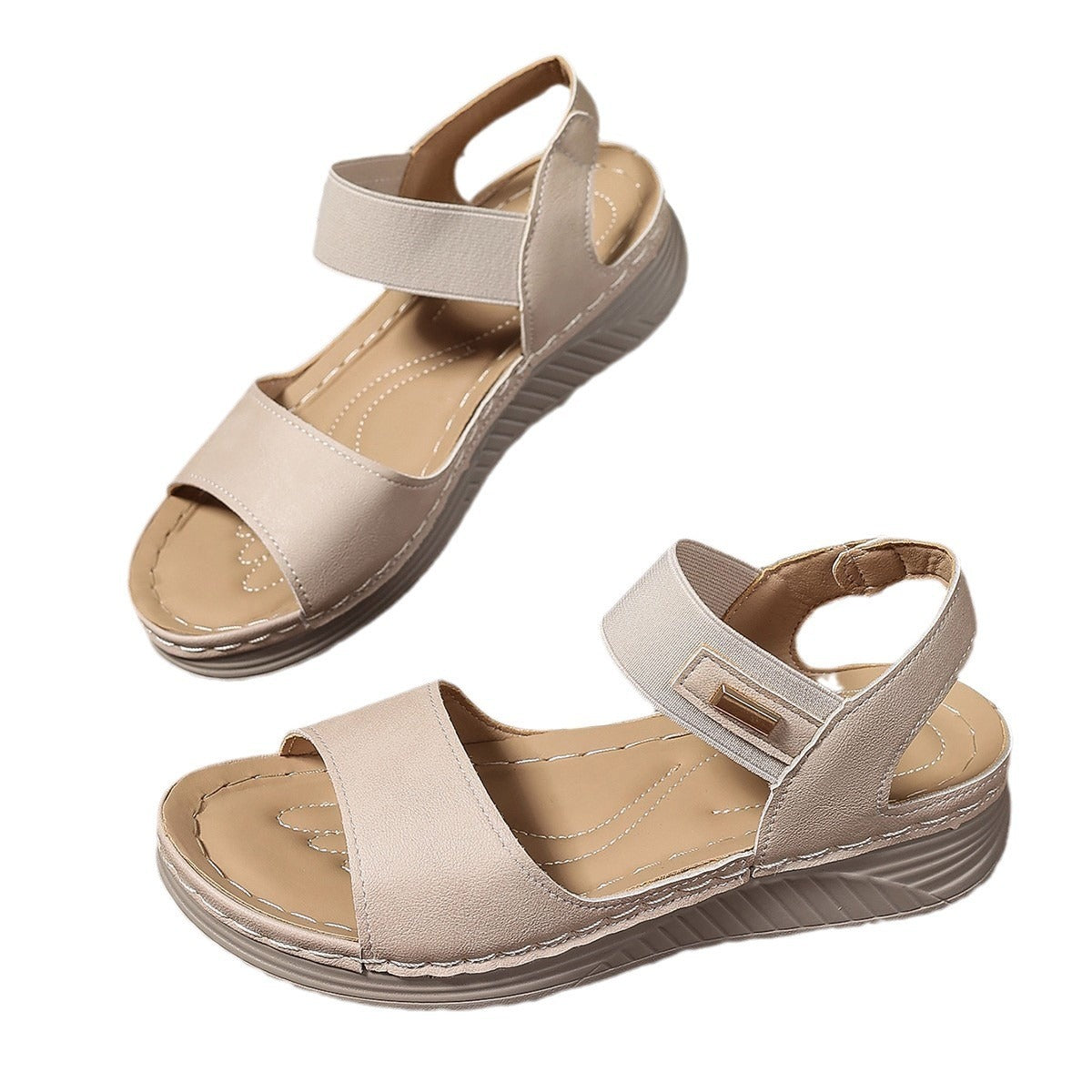 Sandales à bride arrière