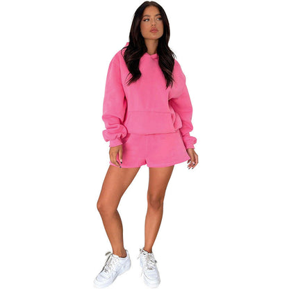 Ensemble Sweat à Capuche et Short – Casual Chic