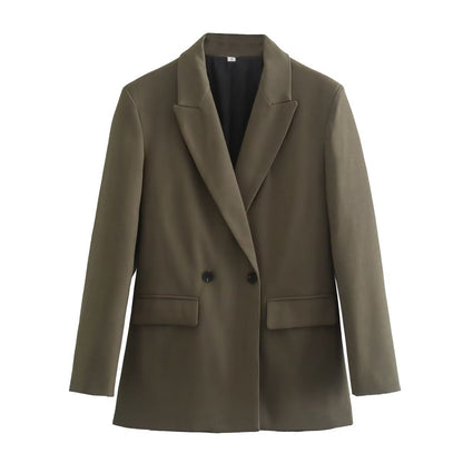 Blazer à Deux Boutons