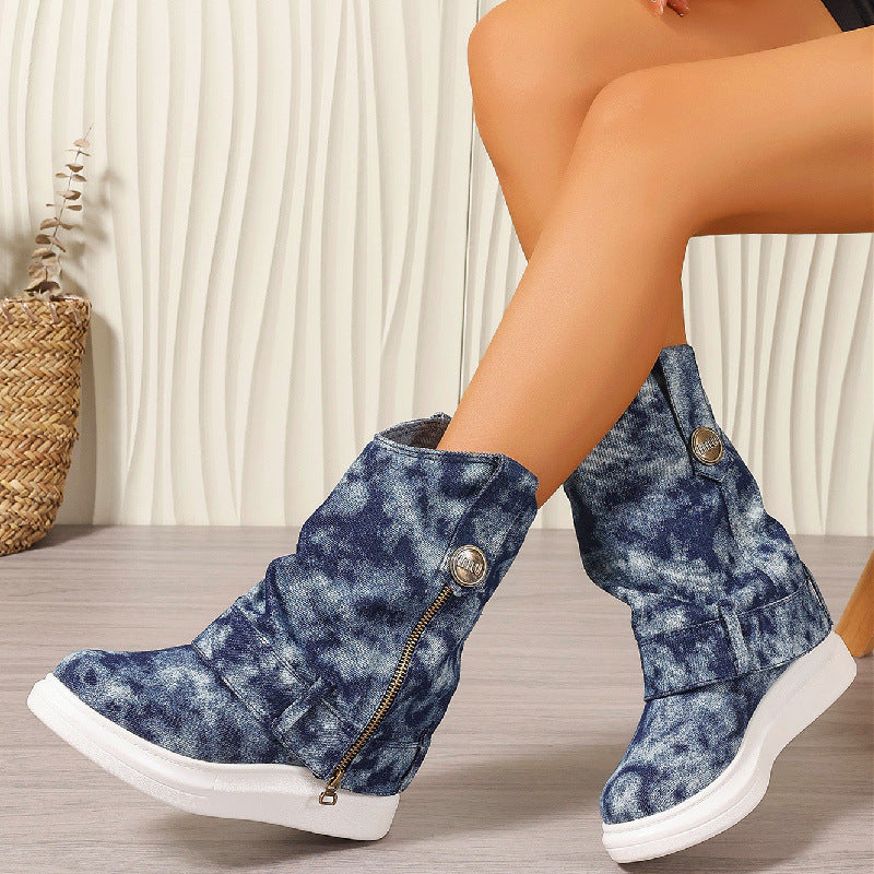 Bottines Décontractées Esprit Moderne