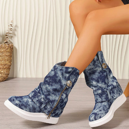 Bottines Décontractées Esprit Moderne