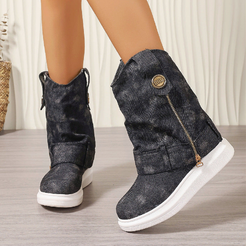 Bottines Décontractées Esprit Moderne