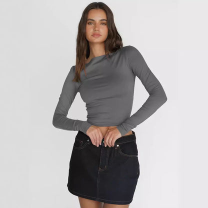 Top Off-Shoulder Élégance et Confort au Quotidien