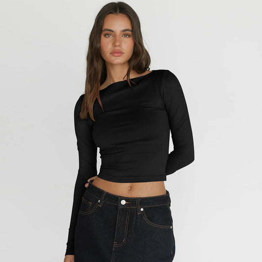 Top Off-Shoulder Élégance et Confort au Quotidien