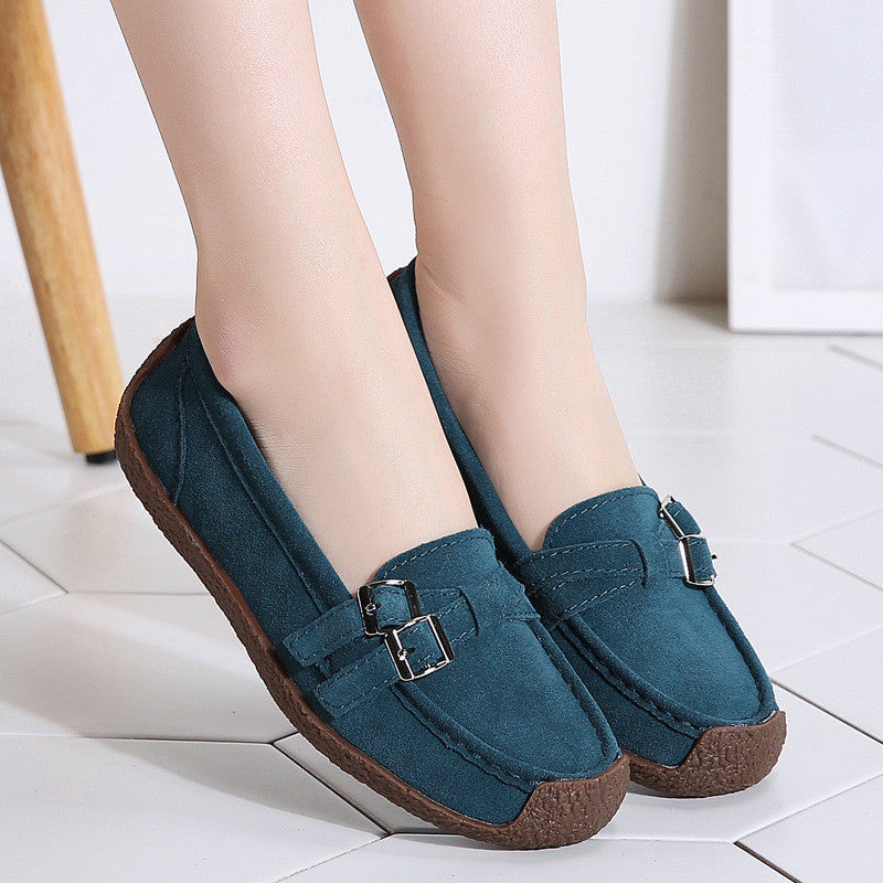 mocassins souples à boucles confort quotidien