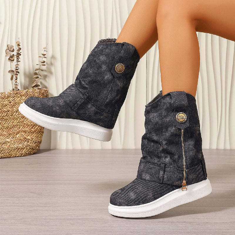 Bottines Décontractées Esprit Moderne