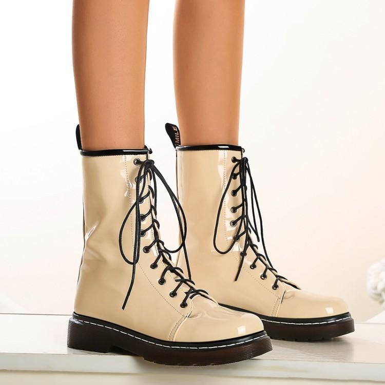 Bottes Montantes Style Contemporain