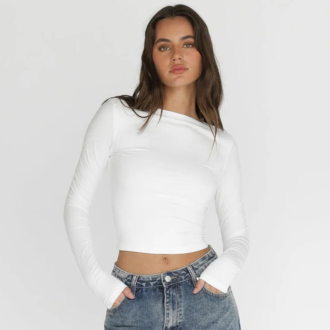 Top Off-Shoulder Élégance et Confort au Quotidien