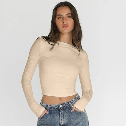Top Off-Shoulder Élégance et Confort au Quotidien