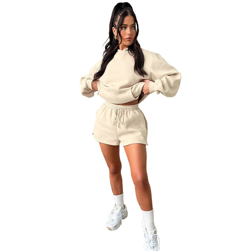 Ensemble Sweat à Capuche et Short – Casual Chic