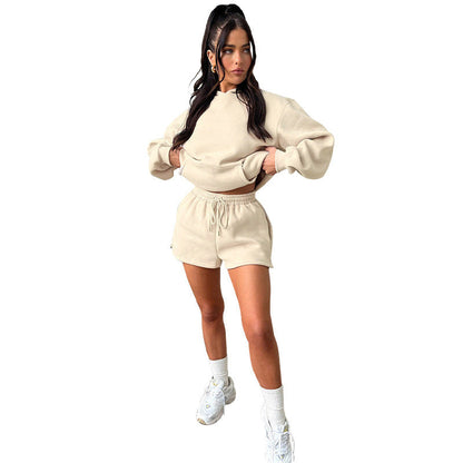 Ensemble Sweat à Capuche et Short – Casual Chic