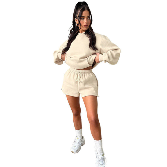 Ensemble Sweat à Capuche et Short – Casual Chic