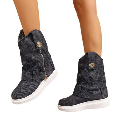 Bottines Décontractées Esprit Moderne