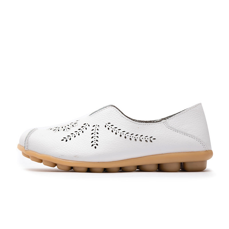 mocassins ajourés confort pour femme
