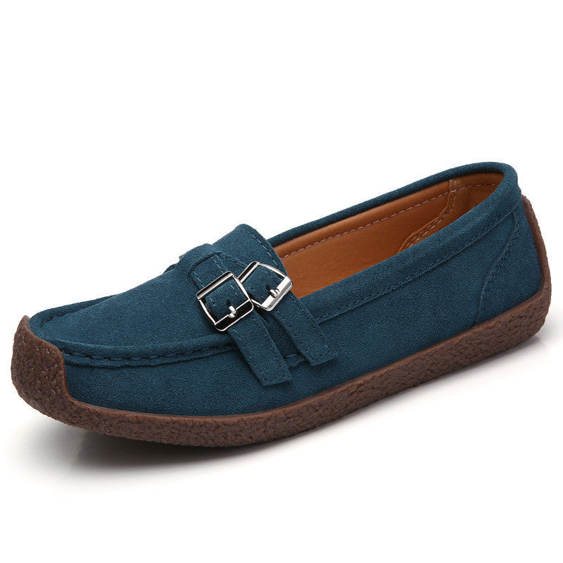 mocassins souples à boucles confort quotidien
